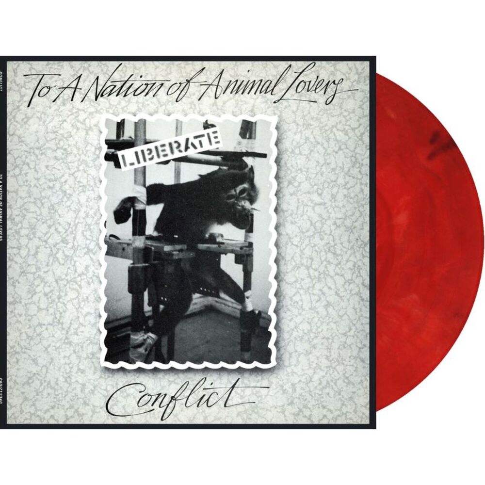Conflict - To A Nation Of Animal Lovers  LP LP